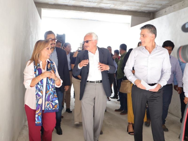 SUPERVISA GOBERNADORA AVANCE DE OBRA EN LA NUEVA PRESIDENCIA DE&nbsp;CHIAUTEMPAN