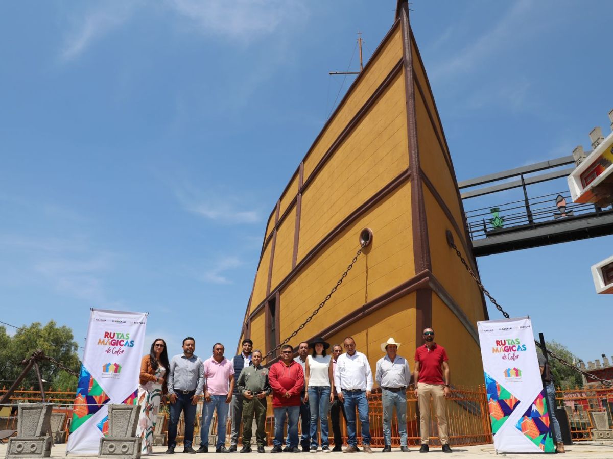 CONCLUYÓ TERCERA ETAPA DE “RUTAS MÁGICAS DE COLOR” EN EL PUEBLO MÁGICO DE&nbsp;TLAXCO