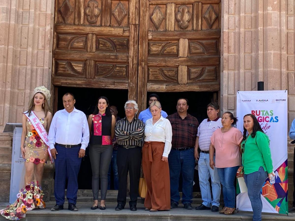 CULMINA PROGRAMA RUTAS MÁGICAS DE COLOR EN EL PUEBLO MÁGICO DE&nbsp;TLAXCO