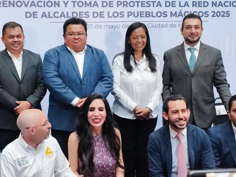 SALVADOR SANTOS CEDILLO RINDE PROTESTA COMO VICEPRESIDENTE DE LA RED NACIONAL DE ALCALDES DE LOS PUEBLOS MÁGICOS&nbsp;2025