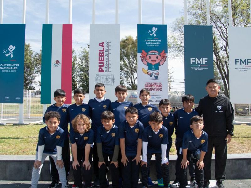 CON MÁS DE 2,000 NIÑAS Y NIÑOS DE LOS 32 ESTADOS DEL PAÍS, ARRANCAN EN PUEBLA LOS CAMPEONATOS NACIONALES DE FUTBOL&nbsp;2025