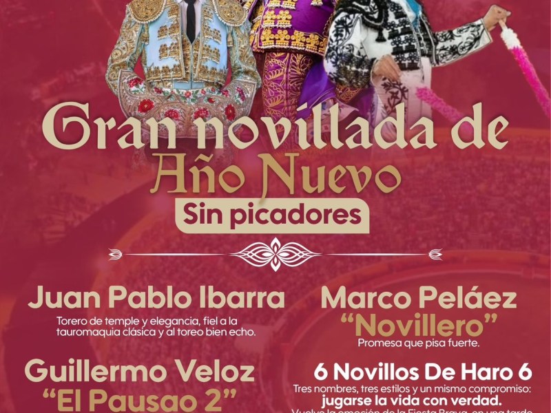 ♉🐃GRAN NOVILLADA DE AÑO NUEVO EN&nbsp;APIZACO♉🐃