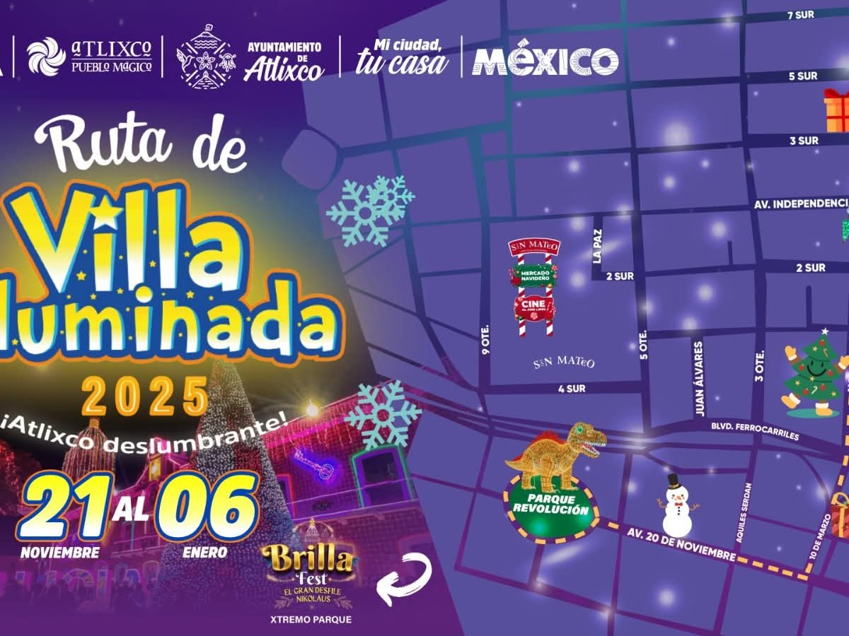 VISITA LA VILLA ILUMINADA EN&nbsp;ATLIXCO