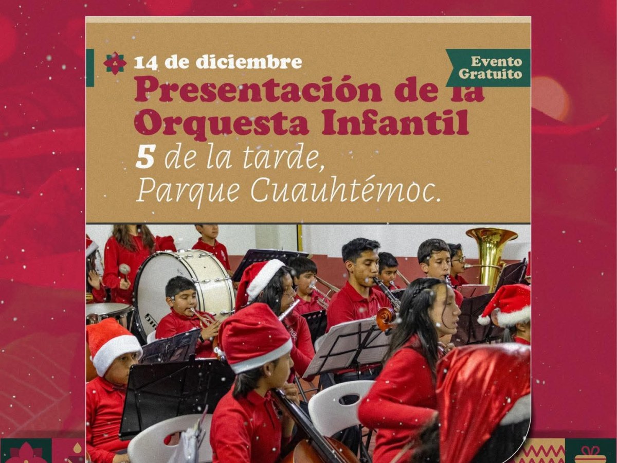 GRAN PRESENTACIÓN DE ORQUESTA INFANTIL EN&nbsp;APIZACO