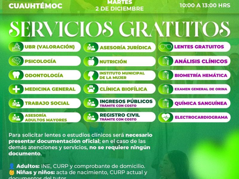CARAVANAS DE SALUD POR AMOR A HUAMANTLA ACERCAN SERVICIOS GRATUITOS A&nbsp;COMUNIDADES