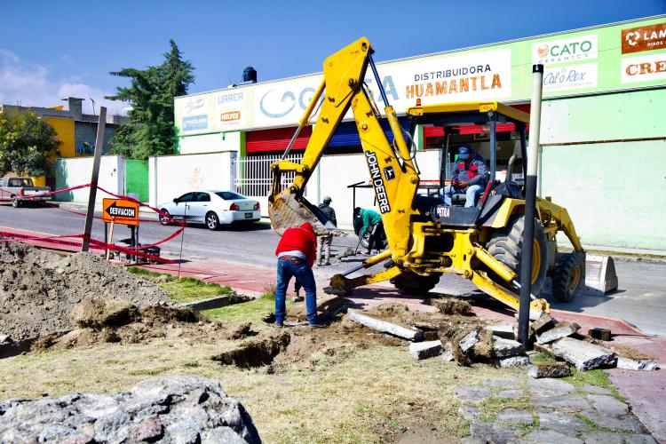 HUAMANTLA 🚧OBRAS DE REPARACIÓN DE DRENAJE EN BULEVAR CUAMANCO FORTALECEN UNA VIALIDAD ESTRATÉGICA PARA EL&nbsp;MUNICIPIO🚧