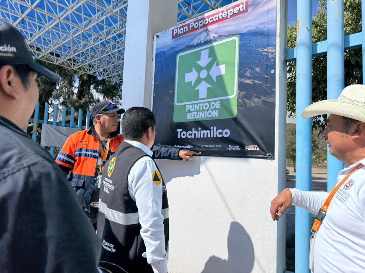 REFUERZA GOBIERNO ESTATAL ACCIONES PREVENTIVAS ANTE ACTIVIDAD DEL VOLCÁN&nbsp;POPOCATÉPETL