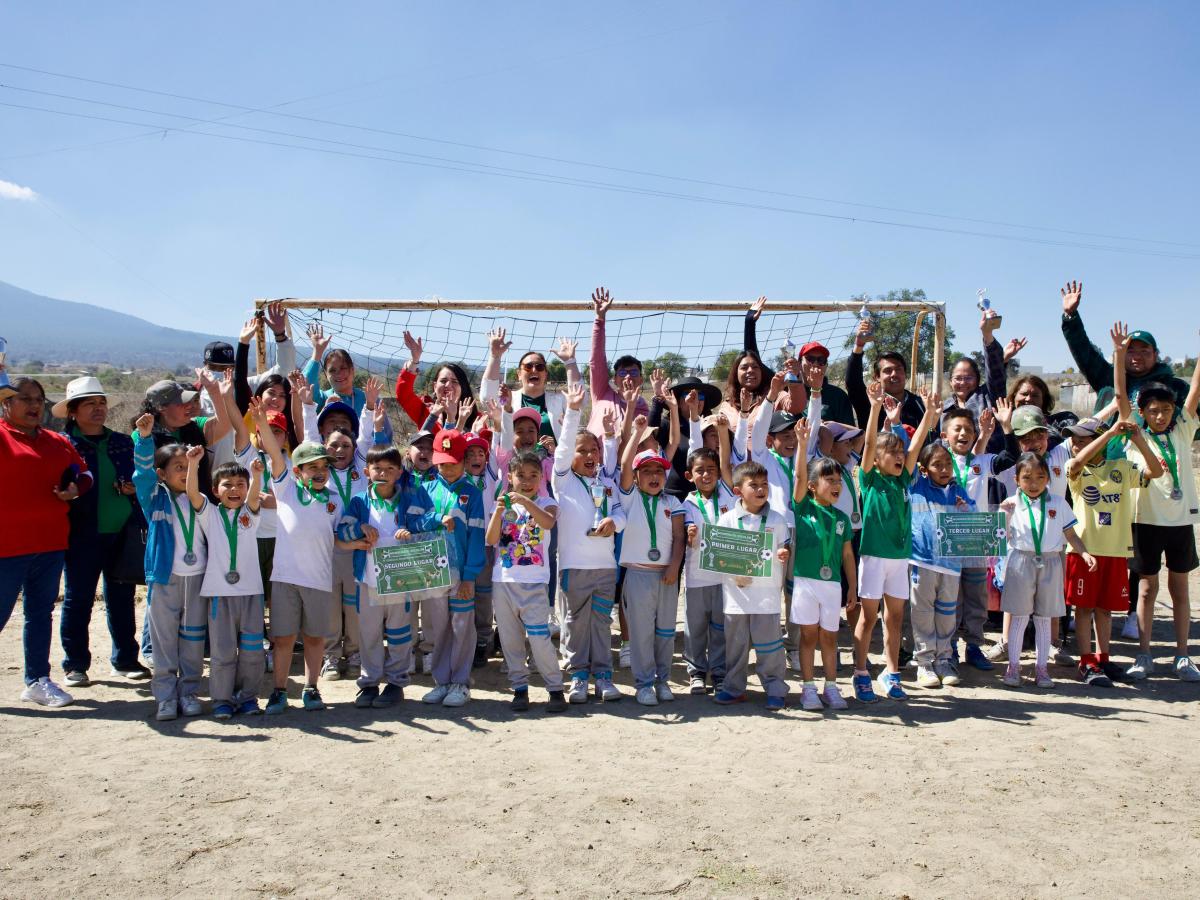 NIÑEZ HUAMANTLECA VIVE CON PASIÓN EL FÚTBOL EN EL MUNDIALITO&nbsp;2026