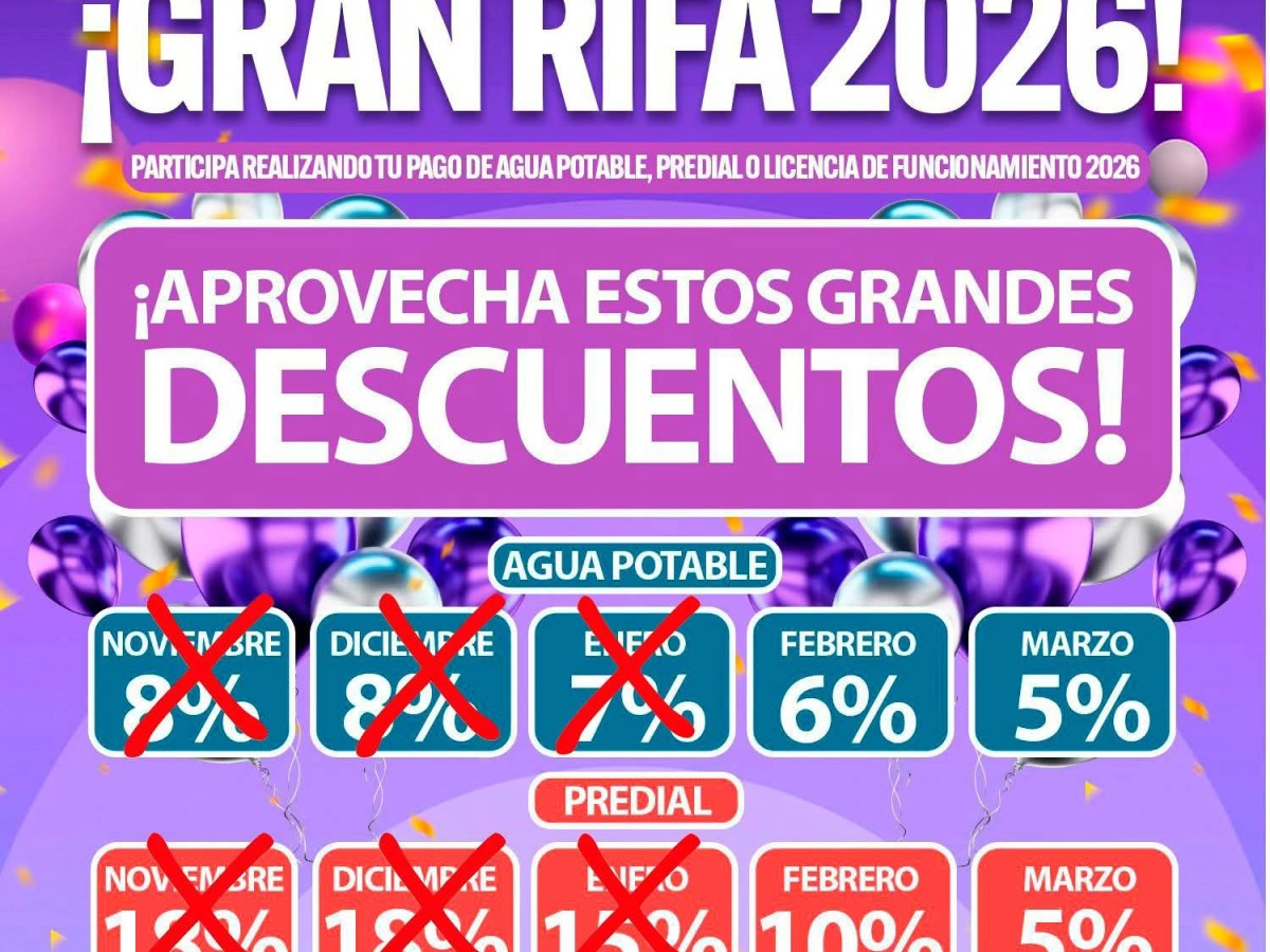 AÚN ESTÁS A TIEMPO DE PARTICIPAR EN LA GRAN RIFA 2026 EN&nbsp;TEQUEXQUITLA