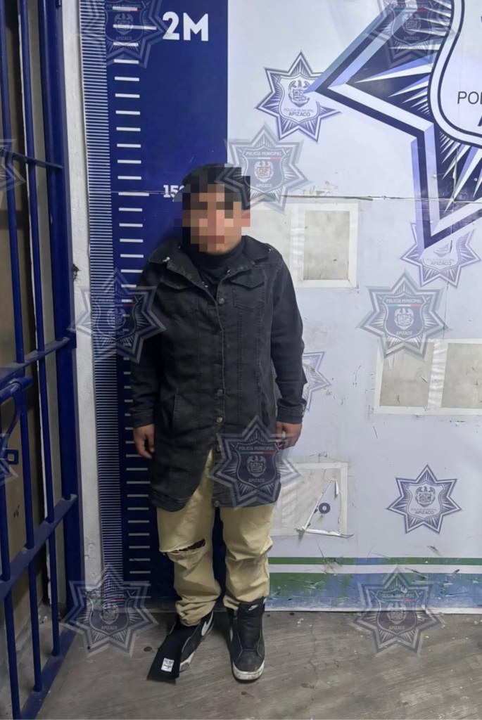 DETIENE POLICÍA DE APIZACO A MASCULINO POR PRESUNTO&nbsp;ROBO