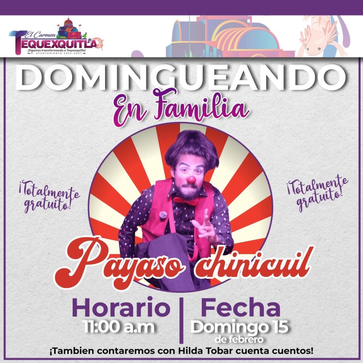 HOY NO TE PIERDAS EN&nbsp;TEQUEXQUITLA