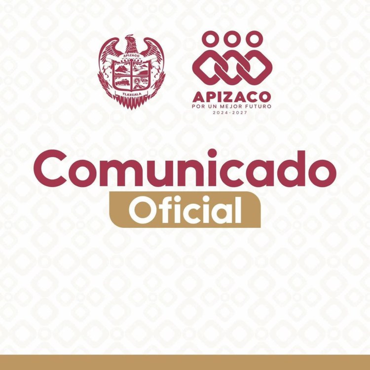 ATENCIÓN APIZACO🚨COMUNICADO OFICIAL
