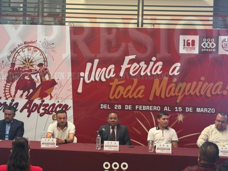 🚂🎡 ¡UNA FERIA A TODA MÁQUINA! #APIZACO 2026 TENDRÁ MÁS DE 50 EVENTOS Y 94% SERÁN&nbsp;GRATUITOS