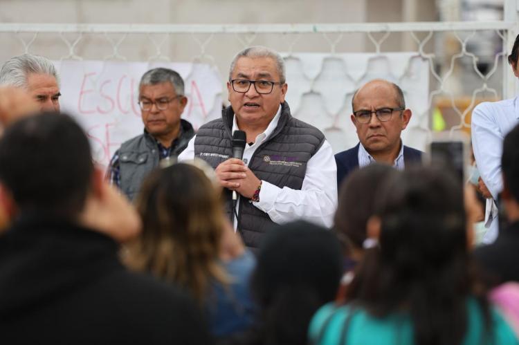 GOBIERNO DEL ESTADO PRIVILEGIÓ SEGURIDAD Y SALUD DE MENORES EN REUBICACIÓN DE PRIMARIA EMILIANO ZAPATA EN LA&nbsp;CAPITAL