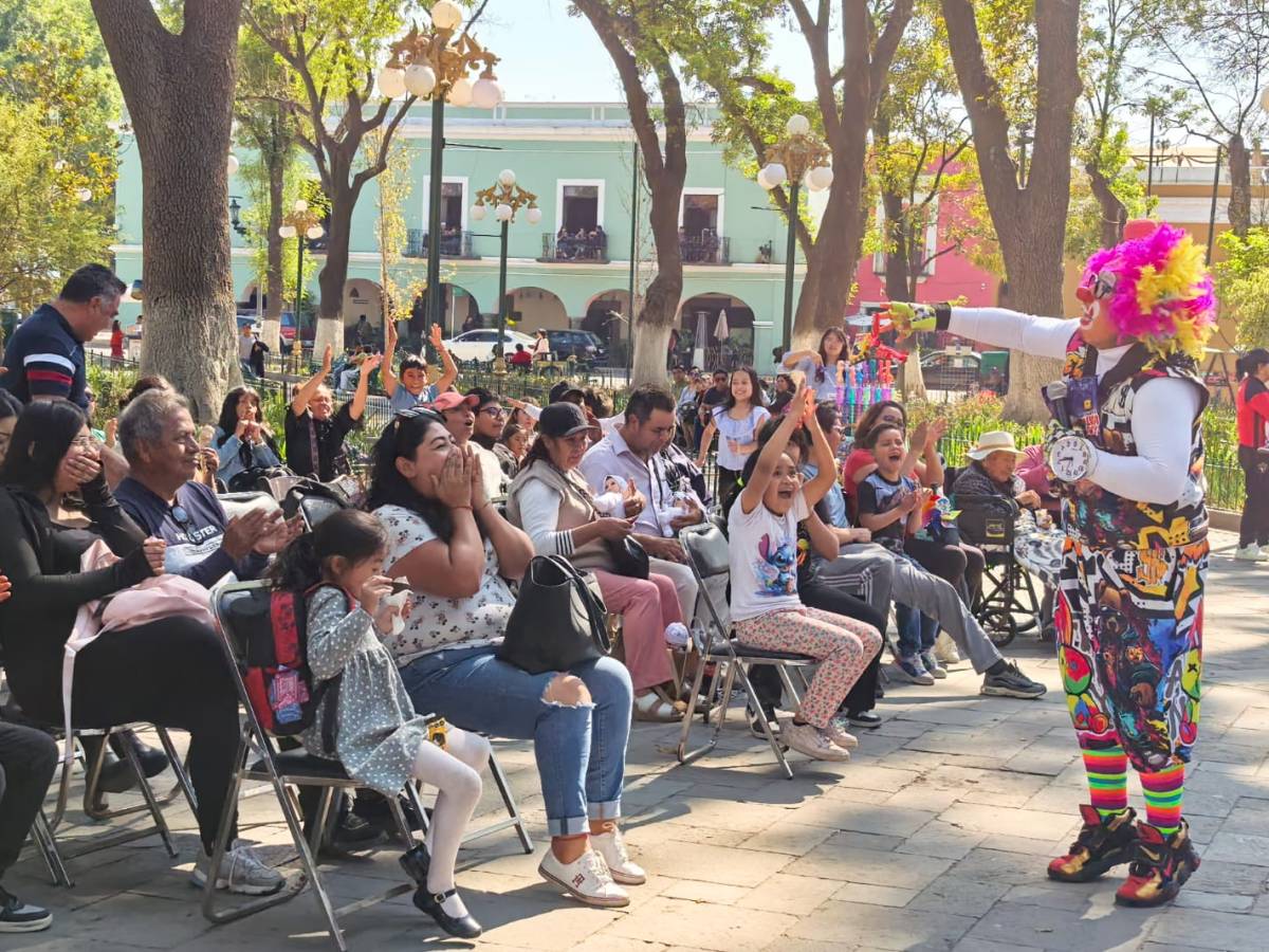 PROMUEVE GOBIERNO DE ALFONSO SÁNCHEZ GARCÍA DOMINGOS FAMILIARES CON PRESENTACIÓN DEL PAYASO&nbsp;SPONCH
