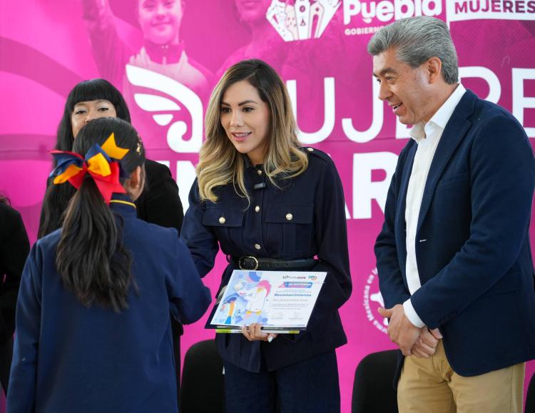 GOBIERNO DE PEPE CHEDRAUI PROMUEVE TALENTO DE NIÑAS&nbsp;POBLANAS