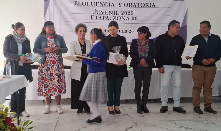 IMPULSAN EN HUAMANTLA EL TALENTO JUVENIL EN EL CONCURSO DE ELOCUENCIA Y ORATORIA&nbsp;2026