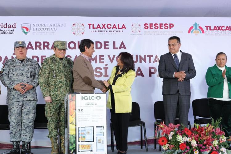 INICIA EN TLAXCALA LA CAMPAÑA DE DESARME VOLUNTARIO 2026 “SÍ AL DESARME, SÍ A LA&nbsp;PAZ”