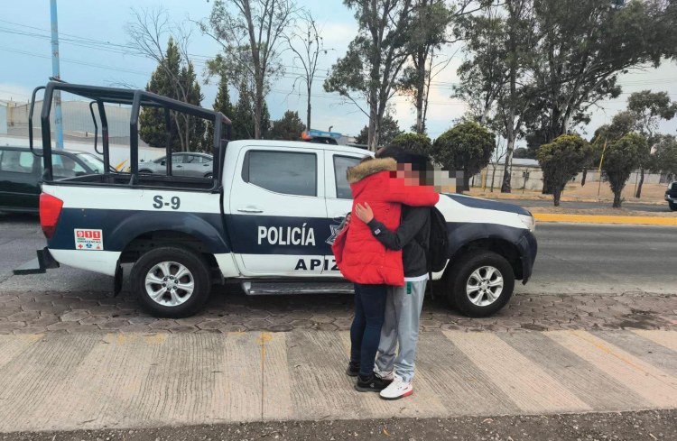 POLICÍA DE APIZACO LOCALIZA A MENOR DE EDAD REPORTADO COMO&nbsp;DESAPARECIDO