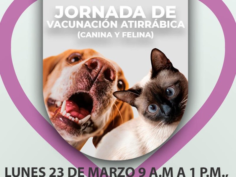 HOY GRAN JORNADA DE VACUNACIÓN ANTIRRÁBICA EN&nbsp;TEQUEXQUITLA