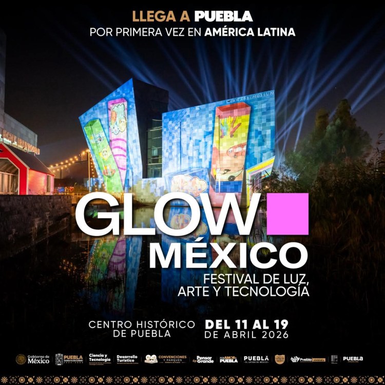 GLOW MÉXICO LLEGA A&nbsp;PUEBLA