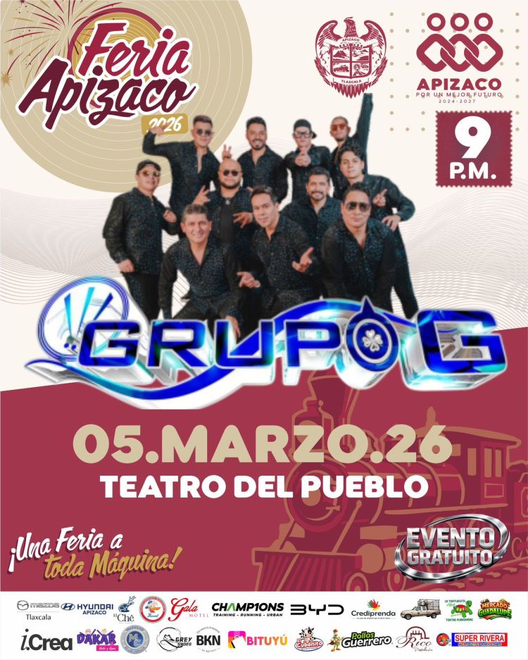 💃HOY NO TE PIERDAS EN LA FERIA DE #APIZACO GRUPO «G», SUPER T Y GRUPO KON ESTILO&nbsp;🎼💃