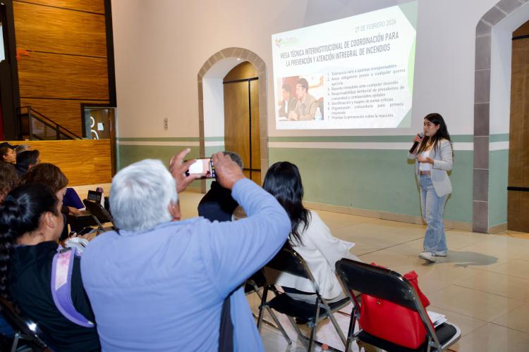 FORTALECE GOBIERNO DE HUAMANTLA ESTRATEGIA DE PREVENCIÓN DE INCENDIOS CON CAPACITACIÓN A AUTORIDADES COMUNITARIAS Y&nbsp;EJIDALES