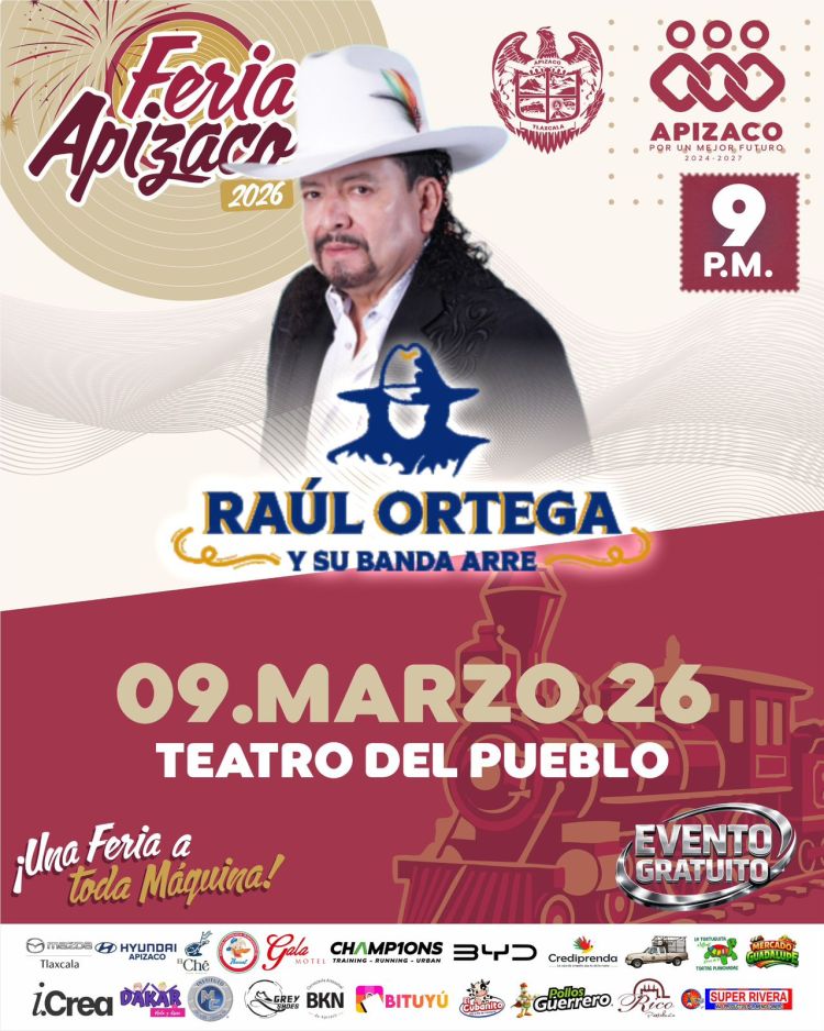 DISFRUTA DE LA FERIA APIZACO HOY&nbsp;LUNES
