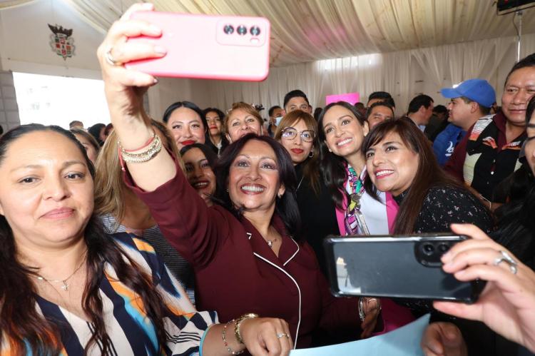 EN ESTE GOBIERNO ACOMPAÑAMOS A LOS MUNICIPIOS PARA DETONAR SU DESARROLLO: LORENA&nbsp;CUÉLLAR