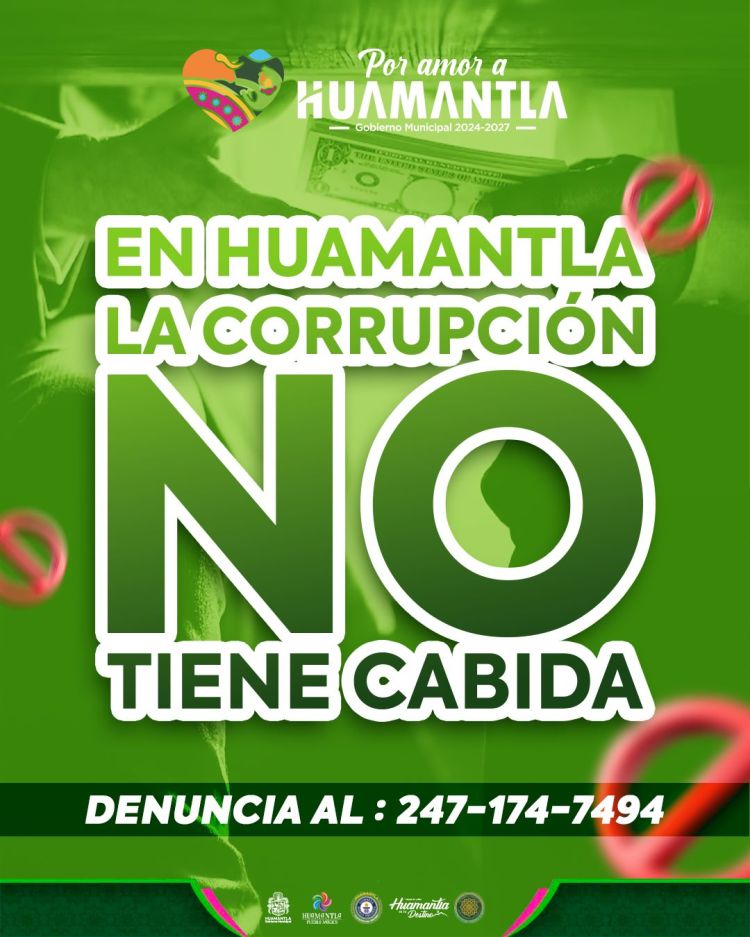 EN HUAMANTLA LA CORRUPCIÓN NO TIENE&nbsp;CABIDA