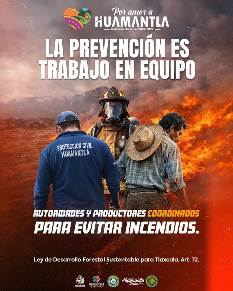 LA PREVENCIÓN ES TRABAJO EN EQUIPO PARA EVITAR INCENDIOS Y QUEMAS&nbsp;CLANDESTINAS