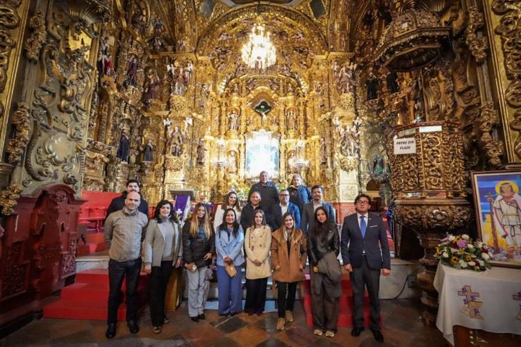 ALCALDE DE TLAXCALA DA LA BIENVENIDA ALCALDES CON RECORRIDO POR&nbsp;SITIOS