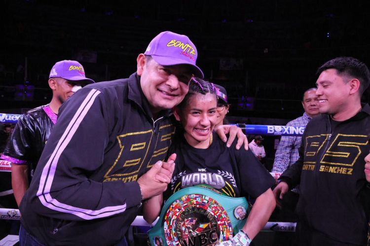 PUEBLA VIBRA CON «LA BONITA» SÁNCHEZ AL CONSAGRARSE COMO CAMPEONA&nbsp;MUNDIAL