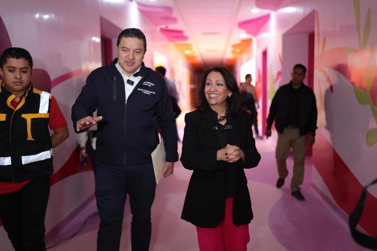 SUPERVISA GOBERNADORA AVANCES EN CENTRO DE IMAGENOLOGÍA Y EL CRIAT EN&nbsp;APETATITLÁN