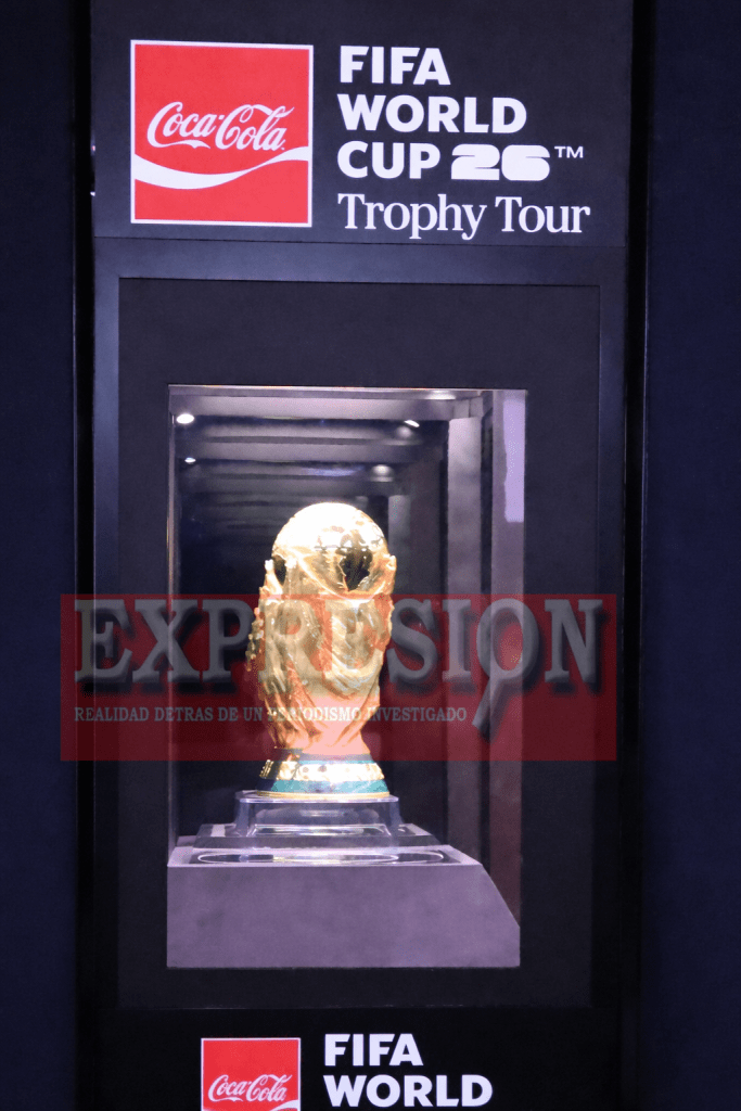 🏆⚽HISTORICO TROFEO ORIGINAL DE LA FIFA WORLD CUP 2026 UNA EXPERIENCIA INOLVIDABLE QUE CONQUISTA AFICIONADOS&nbsp;🏆⚽