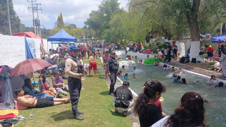 SEGURIDAD PÚBLICA DE APIZACO REALIZA RECORRIDO EN «EL&nbsp;OJITO»
