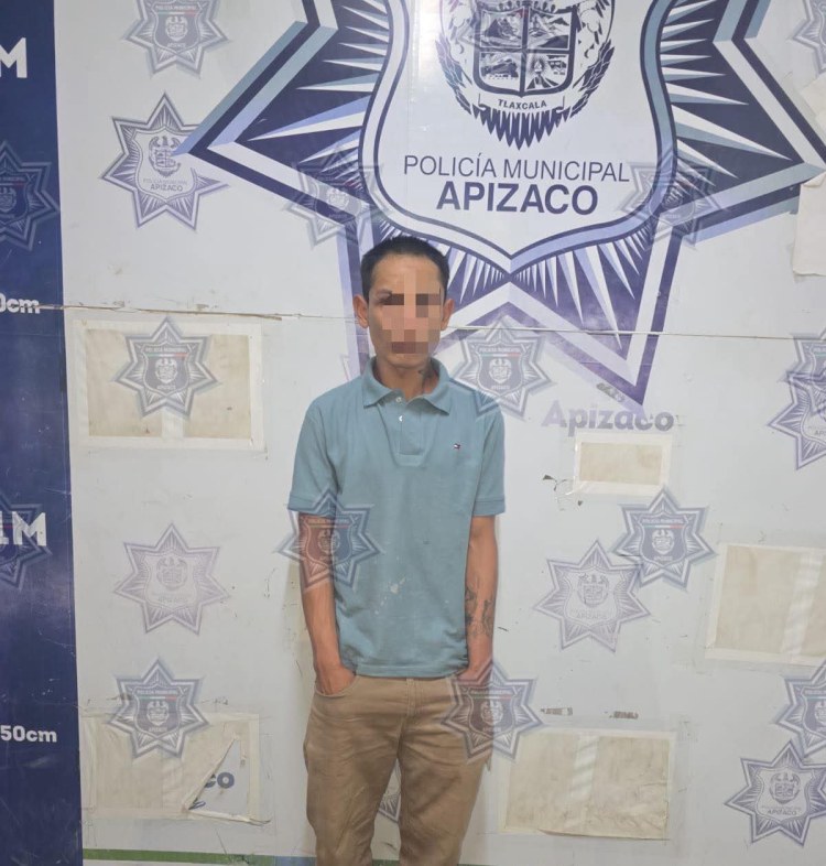 🚨DETIENE POLICÍA DE APIZACO A MASCULINO POR INTENTO DE&nbsp;ROBO.