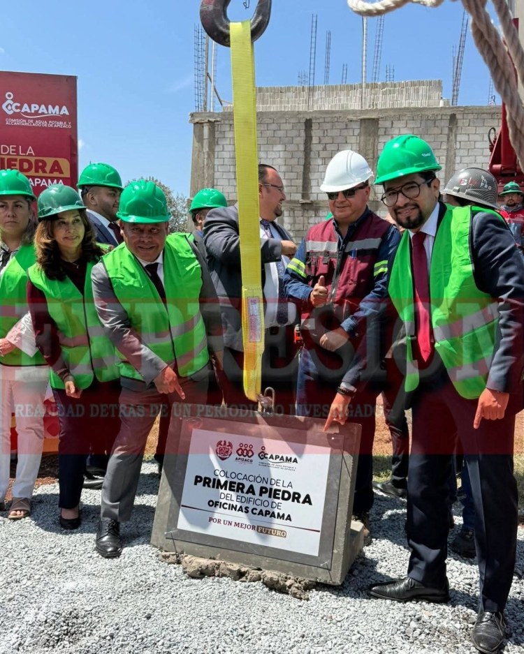 💧💦🚰 HISTÓRICO EN APIZACO: ARRANCA CONSTRUCCIÓN DE NUEVAS OFICINAS DE&nbsp;CAPAMA🚰💧💦