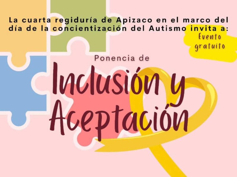 AYUNTAMIENTO DE APIZACO INVITA A LA PONENCIA «INCLUSIÓN Y&nbsp;ACEPTACIÓN