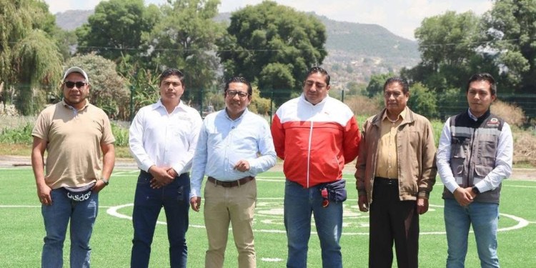 ⚽🏟️ #TOTOLAC AVANZA EN LA CONSTRUCCIÓN DE CANCHA DE FÚTBOL 5 EN&nbsp;ZARAGOZA⚽🥅