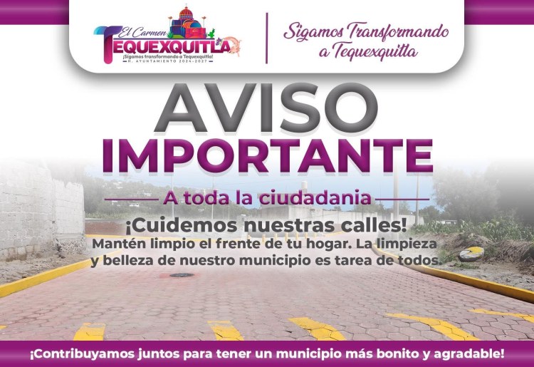 AVISO IMPORTANTE A LA CIUDADANIA DE&nbsp;TEQUEXQUITLA