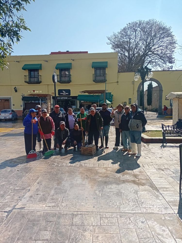 BRIGADAS DE SERVICIOS MUNICIPALES Y CAPAMH ALISTAN HUAMANTLA PARA SEMANA&nbsp;SANTA