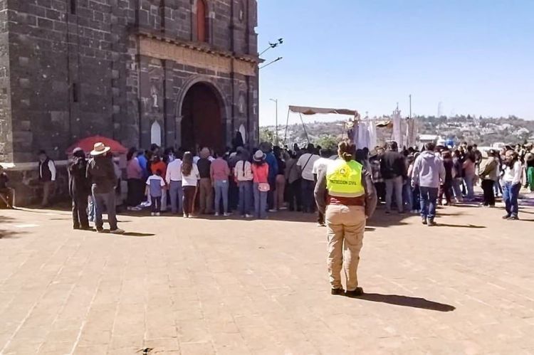 POLICÍA MUNICIPAL Y PROTECCIÓN CIVIL DE TLAXCALA REFUERZAN SEGURIDAD Y PREVENCIÓN EN VIERNES&nbsp;SANTO