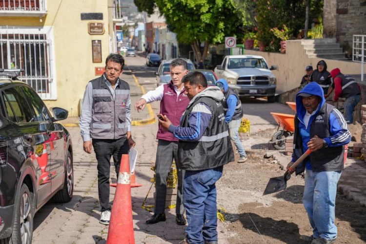 SUPERVISA ALCALDE ALFONSO SÁNCHEZ GARCÍA AVANCES EN LA REHABILITACIÓN DE ZONAS AFECTADAS POR&nbsp;GRANIZADA
