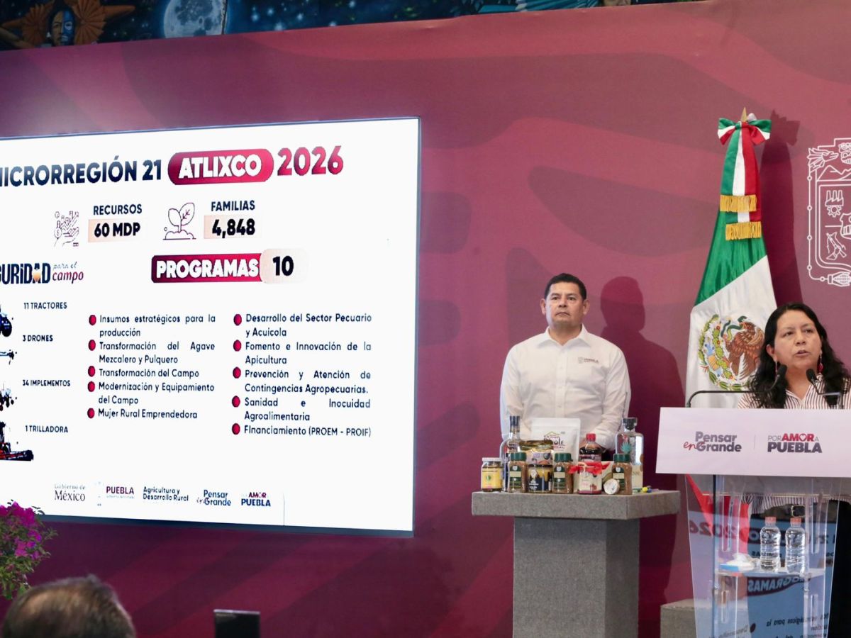 GOBIERNO ESTATAL ATIENDE INTEGRALMENTE MICRORREGIÓN 21 DE ATLIXCO CON INFRAESTRUCTURA PARA GENERAR RIQUEZA&nbsp;COMUNITARIA