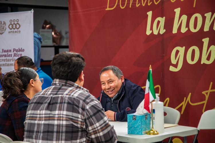 A TRAVÉS DEL “MARTES CIUDADANO”, JAVIER RIVERA ENTIERRA LA BUROCRACIA DE ESCRITORIO Y CONSOLIDA UNA ATENCIÓN DE CALIDAD EN&nbsp;APIZACO