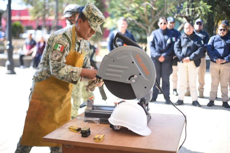 LOGRAN AUTORIDADES RETIRO DE ARMAS CON EXITOSO PROGRAMA DE&nbsp;CANJE