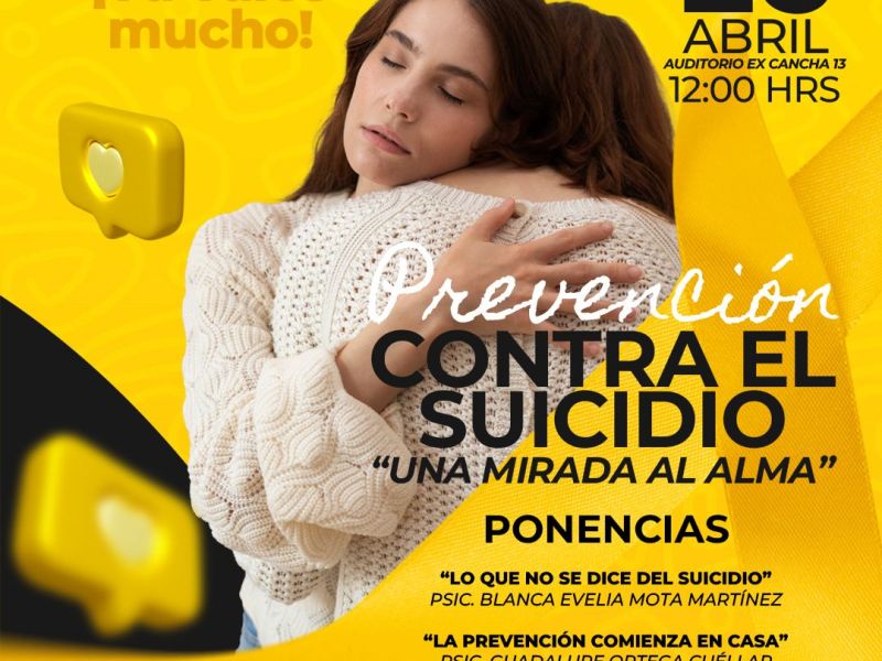 HUAMANTLA PROMUEVE LA SALUD MENTAL CON JORNADA DE PREVENCIÓN DEL&nbsp;SUICIDIO