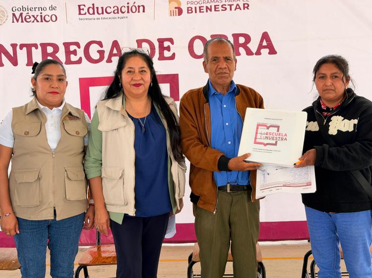 MEJORES CONDICIONES EN EDUCACIÓN EN TLAXCALA CON «LA ESCUELA ES&nbsp;NUESTRA»