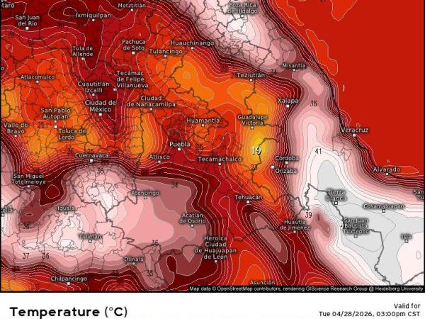 PRONOSTICAN ALTAS TEMPERATURAS EN PUEBLA; PROTECCIÓN CIVIL REFUERZA MEDIDAS&nbsp;PREVENTIVAS